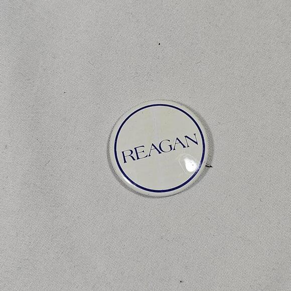 Ronald REAGAN Early RARE Vintage Campaign Political Button Election Souvenir - Picture 1 of 4